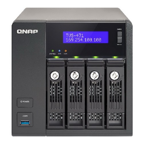 ذخیره ساز شبکه NAS کیونپ TVS-471 I3 4G US 4Bay Turbo106776